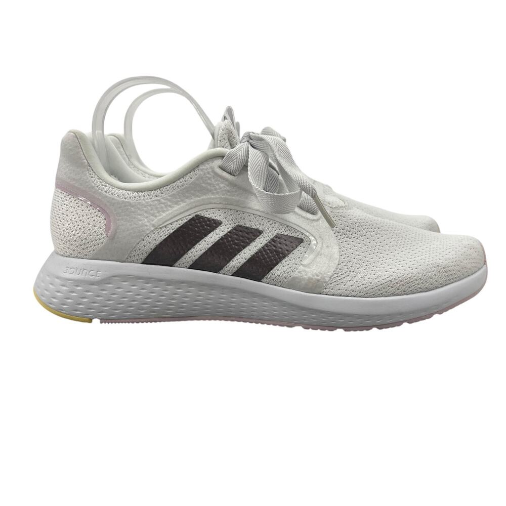 Adidas Womens 9 Running Shoes White Edge Lux 5 Sneakers Lace Up Athletic HP6187